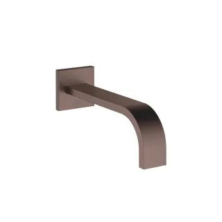 Dornbracht Waschtisch-Wand-Auslauf ohne Ablaufgarnitur MEM 13800782 Dark Bronze gebürstet (PVD),1380 13800782-43