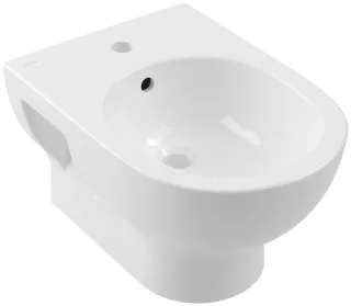 Villeroy & Boch Wandhängende Bidets O.novo 546600 360 x520mm Rund Weiß Alpin, 54660001 54660001