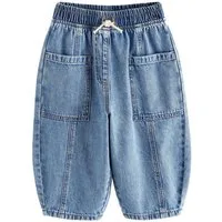 Next Schlupfjeans Barrel-Jeans aus 100 % Baumwolle (1-tlg)