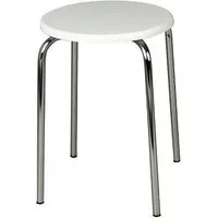 WENKO Duschhocker Wenko Badhocker Exclusiv weiß-chrom