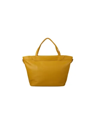 Giulia Monti Schultertasche Senf