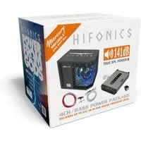 Hifonics MBP-1000.4 BASS POWER PACKAGE Endstufe + Subwoofer + Kabel Auto-Subwoofer