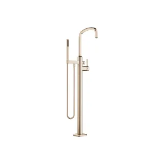 Dornbracht Wannen-Einhandbatterie mit Standrohr COYA 25863404 Champagne gebürstet (22kt Gold),258634 25863404-46