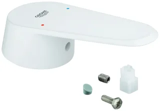 GROHE Hebel 46743 moon white , 46743LS0 46743LS0