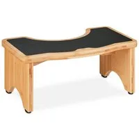 relaxdays Badhocker Toilettenhocker aus Bambus (1 St)