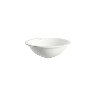 Laufen FORM Einbauwaschtisch H517FM30001121 400 x 400 x 140 mm, rund, ohne Hahnloch, ohne Überlauf, weiß