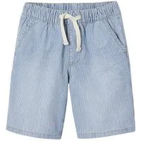vertbaudet Shorts Jungen Jeans-Shorts mit Dehnbund Bundweite verstellbar