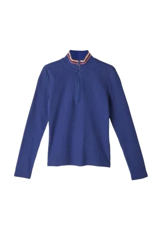 s.Oliver - Longsleeve blau - Gr. - L