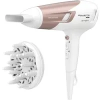 Rowenta Haartrockner Studio Dry Glow Haartrockner, 2100 W, Föhn mit Diffusor für Locken, 2100 W, 3 Temperatur- und 2 Geschwindigkeitsstufen, Kaltlufttaste, CV5830