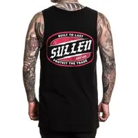 Sullen Clothing Tanktop Slant Art Collective Tattoo Protect The Trade Logo