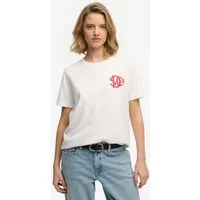 Superdry T-Shirt SD&CO NEON RELAXED TEE aus Baumwolle, Relaxed Fit, gerader Abschluss, normale Länge, Rundhals