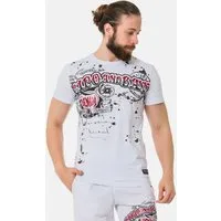 Cipo & Baxx T-Shirt T-Shirt mit Rundhalsausschnitt