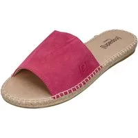 espadrij l´originale PLAGE VELOUR Pantolette Pink