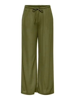 JDY - JDYLESLIE PANT JRS NOOS Peat Moss - Gr. - 32