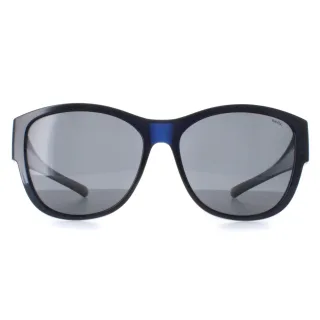 INVU Round Womens Transparent Blau Blau Polarisiert E2102
