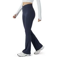 Smilodox Leggings SoftFeel Leonora, Bootcut Yogahose, atmungsaktiv & 4-Wege-Stretch High Waist Freizeithose, weiche Oberfläche, Yoga Pilates Stretching
