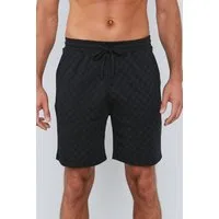 JOOP! Shorts Leisure mit Cornflower-Alloverprint, elastischer Bund
