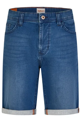 hattric - 5-POCKET BERMUDA indigo
