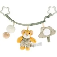 Sterntaler® Kinderwagenkette Kinderwagenkette Löwe Leo, mit Spiegel und Rassel