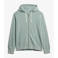 Superdry Kapuzensweatjacke CLASSIC ESSENTIAL ZIPHOOD SILVER BLUE