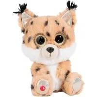 Nici Kuscheltier Glubschis, Luchs Lenzo, 15 cm schlenkernd