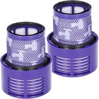 McFilter HEPA-Filter Nachmotor Filter passend für Dyson V10 V 10 SV12 SV 12, 969082-01, Absolute Animal, Total Clean, Motorhead Parquet Nickel