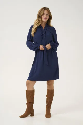 Kleid Feminine navy