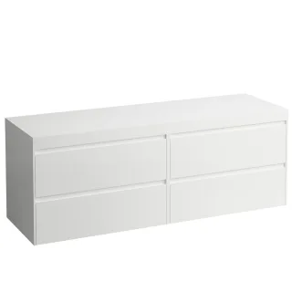 Laufen Waschtischunterschrank und Waschtisch-Platte LANI 495x1570x580 H4045901122611