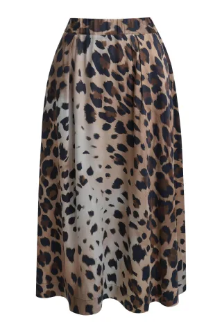 Smith&Soul - Printed Viscose Skirt - Gr. - M