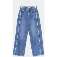 Gina Tricot Weite Jeans Fringe seam jeans - Wide Leg Jeans mit Fransennähten