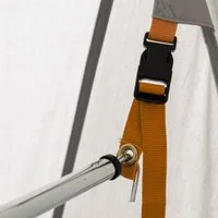 Dometic Kleiderstange Camping Wardrobe Pole, mit 3 Abspanngurten
