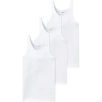 Schiesser Unterhemd Original Classics (3er-Pack) mit Markenlabel