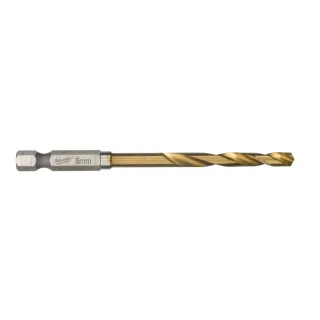 Milwaukee Metallbohrer SHOCKWAVE HSS-G TiN 5mm - 1 Stück - 48894712