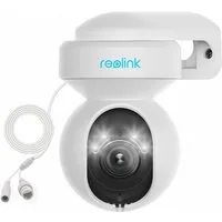 Reolink Überwachungskamera E1 Outdoor 5MP PTZ 2.4/5G WLAN IP (Außenbereich, 1-tlg., Personen- & Autoerkennung,Farbige Nachtsicht,Auto-Tracking Zoom)