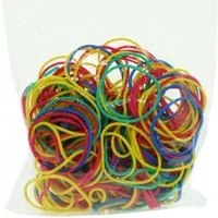 Best Choice Haargummi Gummibänder 180 Stück Gummiringe Haushaltsgummis, 180-tlg., Gummis, Gummiband, Haushalt, Büro