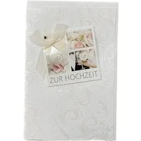 HOME FASHION Hochzeitskarte Hochzeitskarte, Zur Hochzeit - Grußkarte inklusive Umschlag