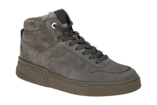 Paul Green Damen Winter Sneaker 5373-06 Grau Titan/Iron Glitzer Schuhe mit Wa...