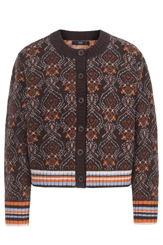 IVKO Woman - Cardigan chocolat - Gr. - 36