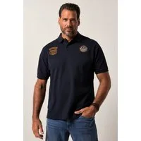 JP1880 Poloshirt Poloshirt Halbarm Piqué Badges