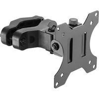 Maclean Monitor-Halterung MC-983 für 17–32″ Pfosten‑/Rohrhalterung 28–60 mm, (bis 32,00 Zoll, 1-tlg., bis 8 kg • VESA 75×75/100×100 • neigbar & schwenkbar)