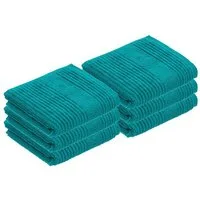 Vossen Gästehandtücher 6er Pack Gästetuch 30 x 50 cm Tomorrow, Frottier (Spar-Set, 6-St)