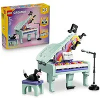 LEGO® Deko-Klavier mit Katze (31392), LEGO Creator Konstruktionsspielsteine, (485 St), Made in Europe