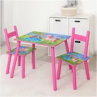 HTI-Living Kindersitzgruppe Kindertischgruppe mit Einhorn-Motiv, (Set, 1-tlg., 1 Kindertischgruppe), Kindertisch Kinderstuhl Kindermöbel