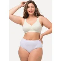 Ulla Popken Bügel-BH Mikrofaser-BH vorgeformte Cups atmungsaktiv