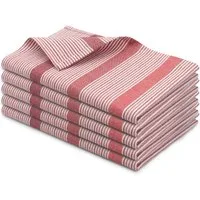 ZOLLNER Geschirrtuch, (Set, 5-tlg), 50 x 70 cm, 100% Baumwolle, vom Hotelwäschespezialisten