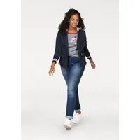 KangaROOS Sweatblazer mit vielen Details und abnehmbarer Kapuze