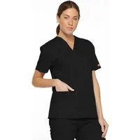 Dickies Funktionsbluse Unisex EDS Schlupfhemd V-Neck, Every Day Scrubs Kasack mit 2 aufgesetzten Taschen