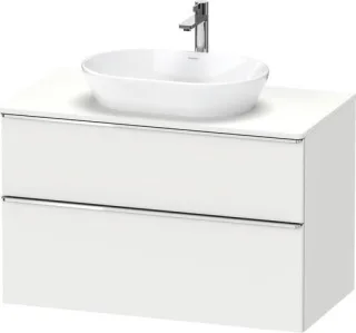 Duravit D-Neo Konsolenwaschtischunterbau wandhängend Weiß Matt 1000x550x664 mm - DE4968010180000 DE4968010180000