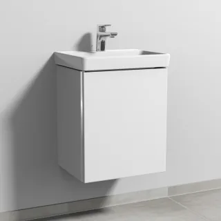Sanipa 3way Waschtischunterbau zu Villeroy & Boch Avento Waschtisch mit 1 Tür, Weiß-Soft BR61943