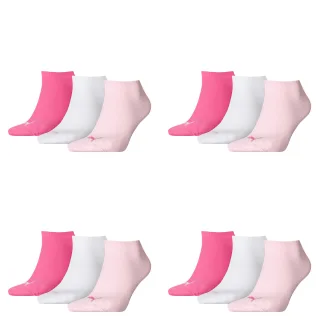 12 Paar Puma Sneaker Invisible Socken Gr. 35 - 49 Unisex für Damen Herren Füßlin...